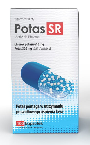 Activlab Potas SR 100caps.
