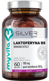 MyVita Silver Pure 100% Laktoferyna 100mg 60kaps