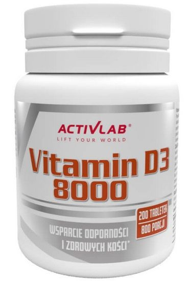 Activlab Witamina D3 8000 200 tab