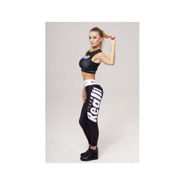 Real Wear Leggings "Barbell" Black