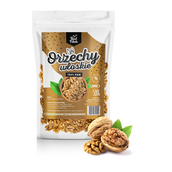 Real Foods - Orzechy Włoskie 1000g