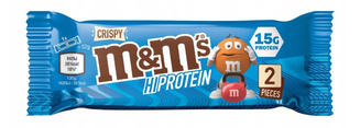 M&M High Protein Bar Crispy 52g chocolate