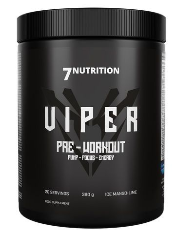 7 Nutrition Viper Pre-Workout 360g Ice mango-lime