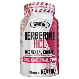 Real Pharm - Berberine Berberyna HCL 60tab