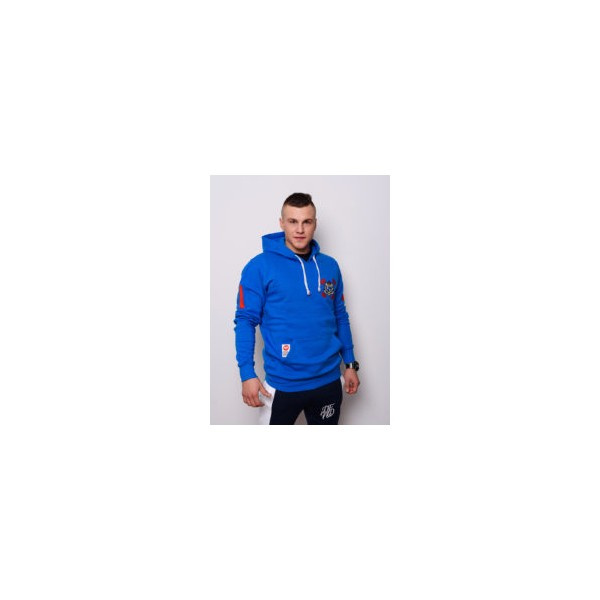 SWEATSHIRT CREST BLUE