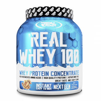 REAL WHEY 100 2250G White Chocolate Pineapple