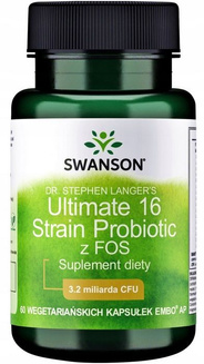Swanson Ultimate 16 strain formula 60kaps