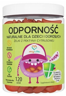 MyVita Żelki naturalne Odporność 120sztuk