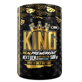 REAL PHARM KING PREWORKOUT PRZEDTRENINGÓWKA 500g Lemon - Orange