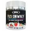 Real Pharm Fusion Whey 600g protein with fruit pieces