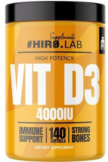 Hiro.Lab Vitamin D3 4000IU-140softgels