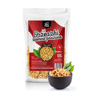 Real Foods - Roasted Peanuts 1000g