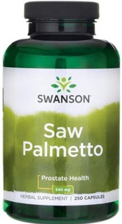 Swanson Saw Palmetto 540mg 100 kap