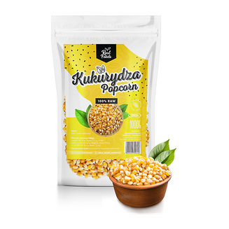 Real Foods - Popcorn Kukurydza 1000g
