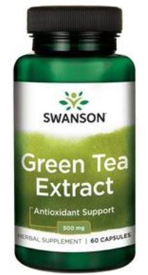 Swanson Green Tea Extract 500mg 60kaps