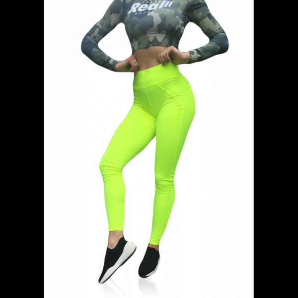 Real Wear Leggings Fluo Gelb