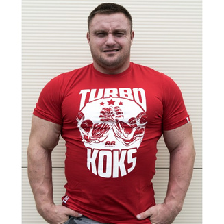 REAL WEAR T - SHIRT TURBO COKE RED