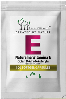 FOREST Vitamin Witamina E 400IU / 294mg 100 soft gel